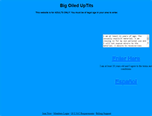 Tablet Screenshot of bigoileduptits.com